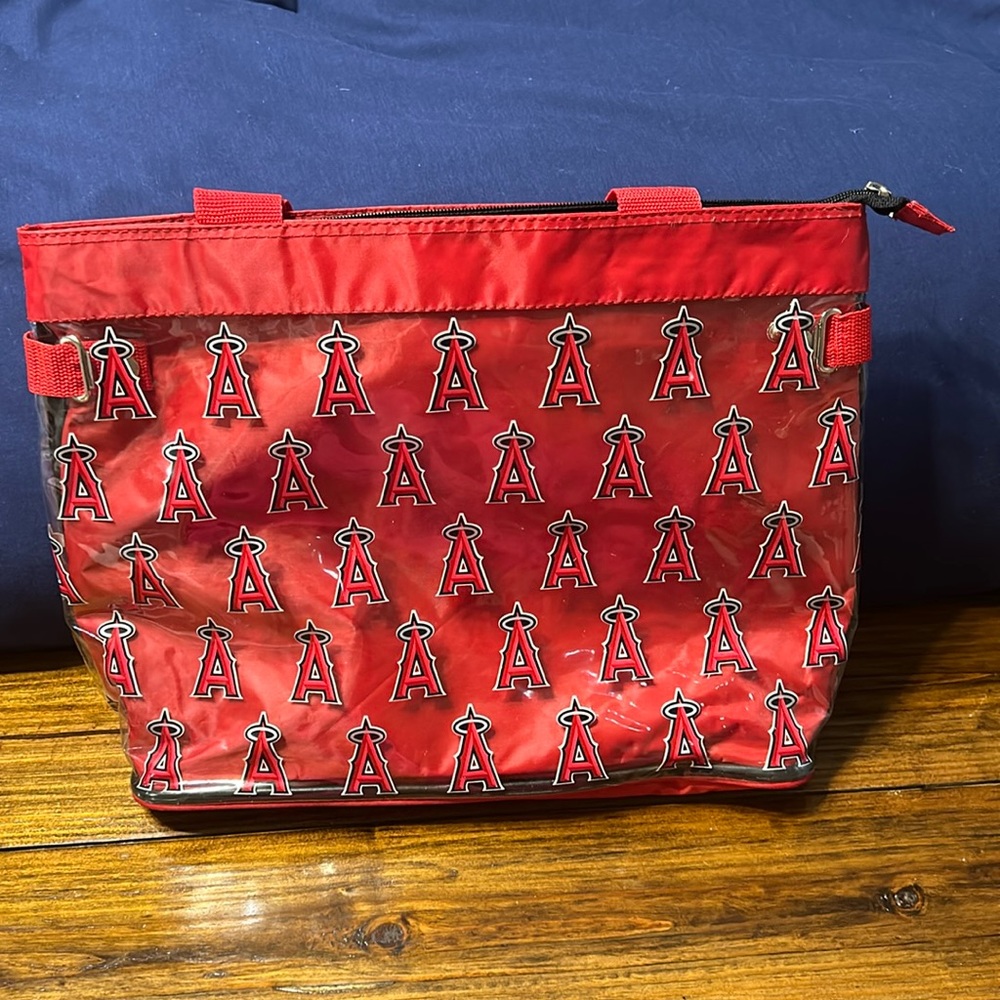 ANAHEIM ANGELS VINYL TOTE BAG